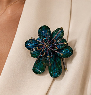 Broche Protea real