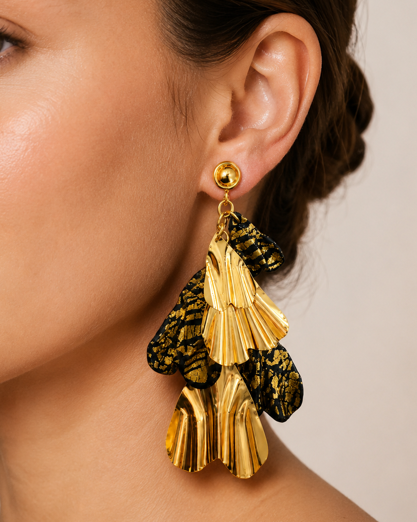 ARETES JACARANDA REAL