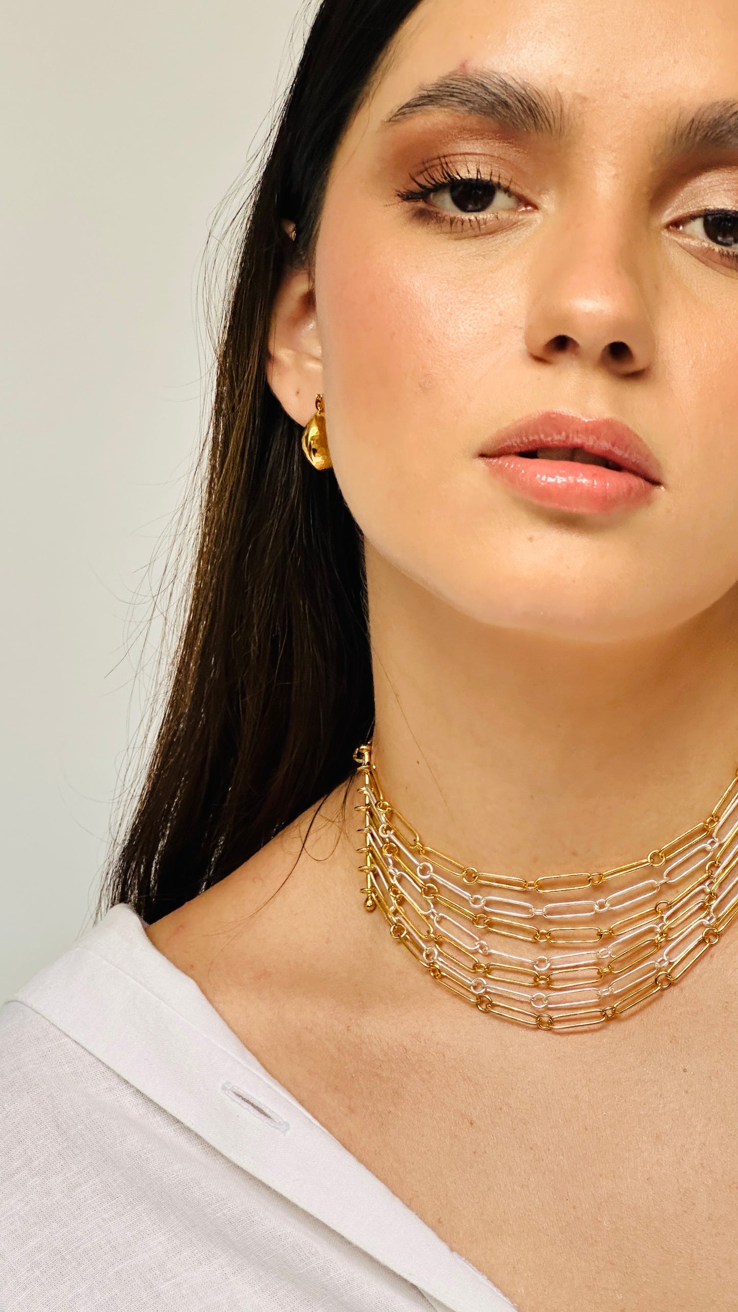 Choker MAKEDA CADENAS MIX