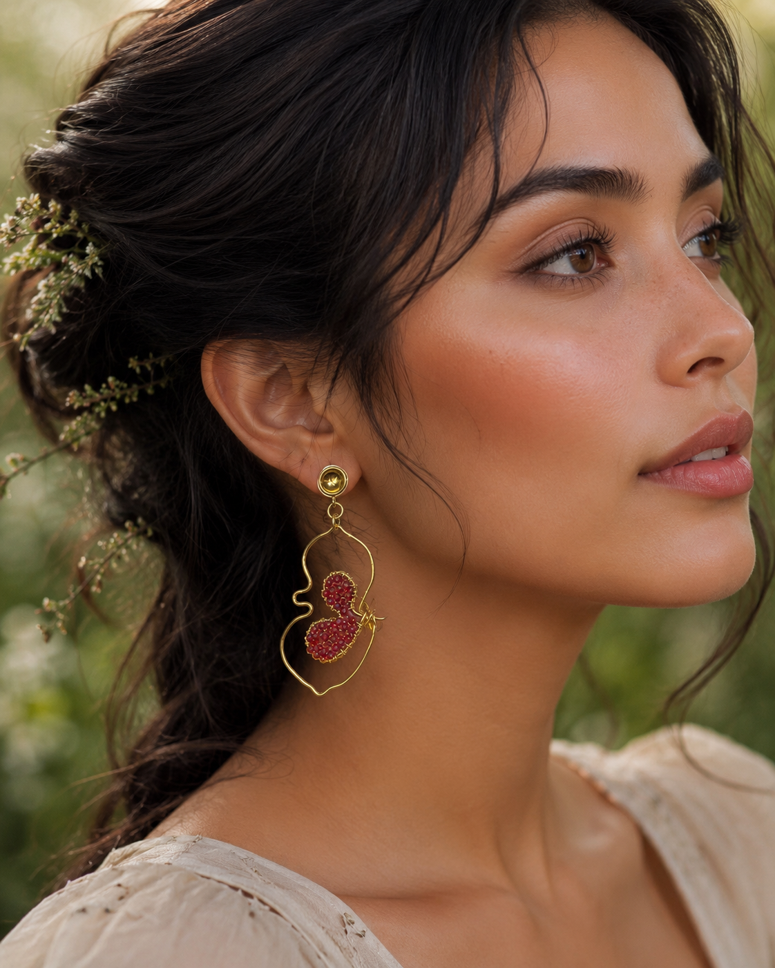 ARETES MARIPOSA ILUSION
