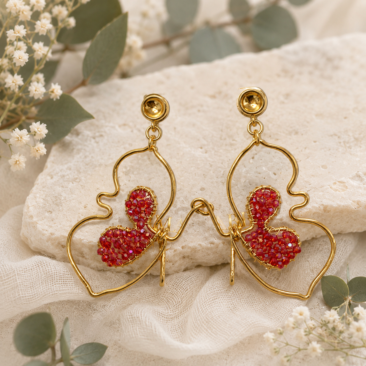 ARETES MARIPOSA ILUSION