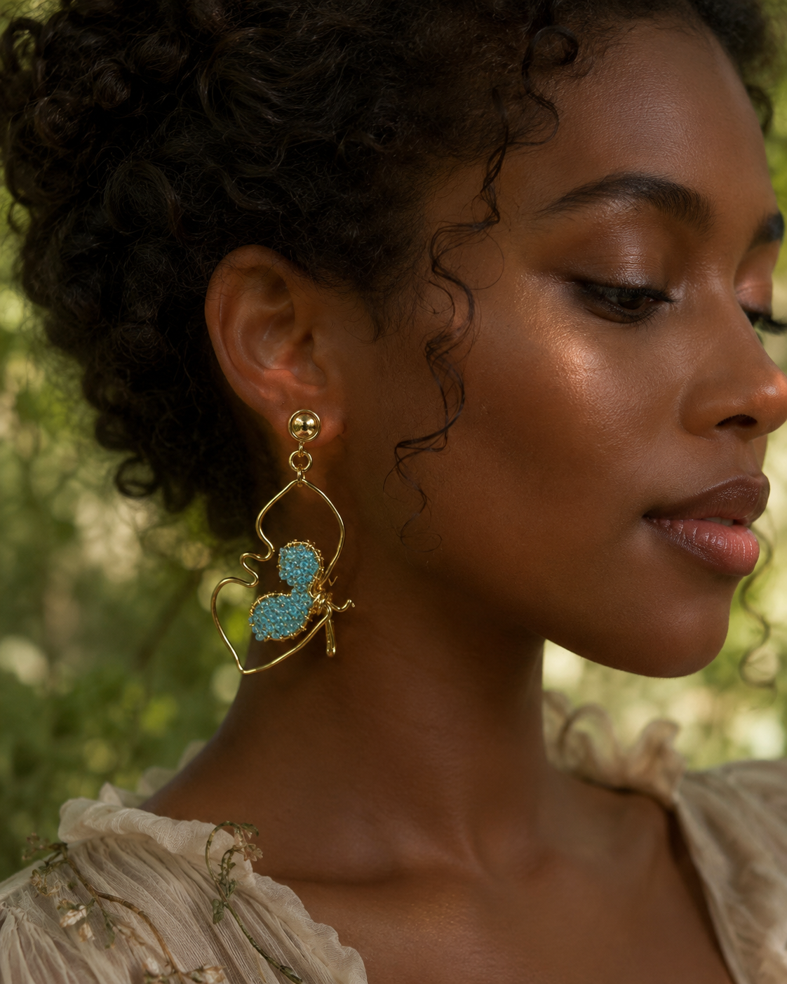 ARETES MARIPOSA ILUSION