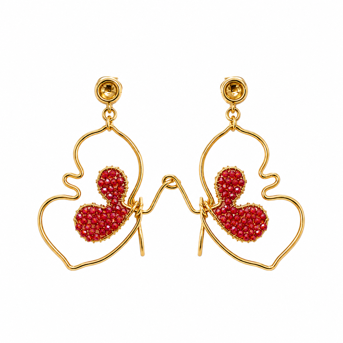 ARETES MARIPOSA ILUSION