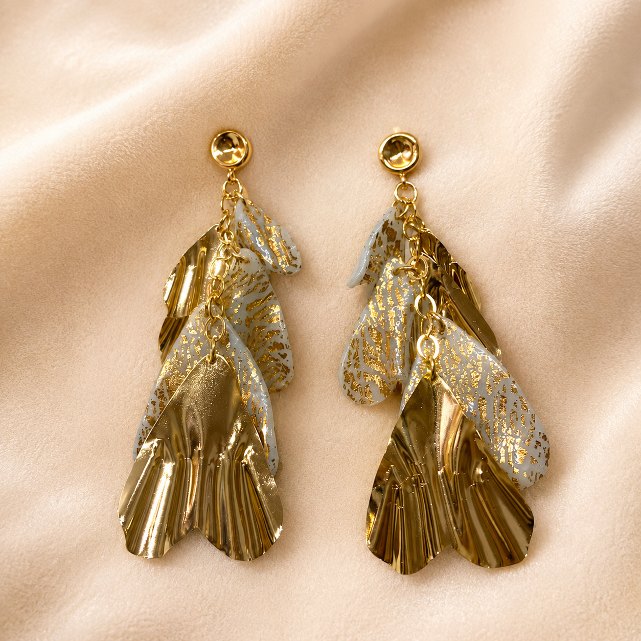 ARETES JACARANDA REAL