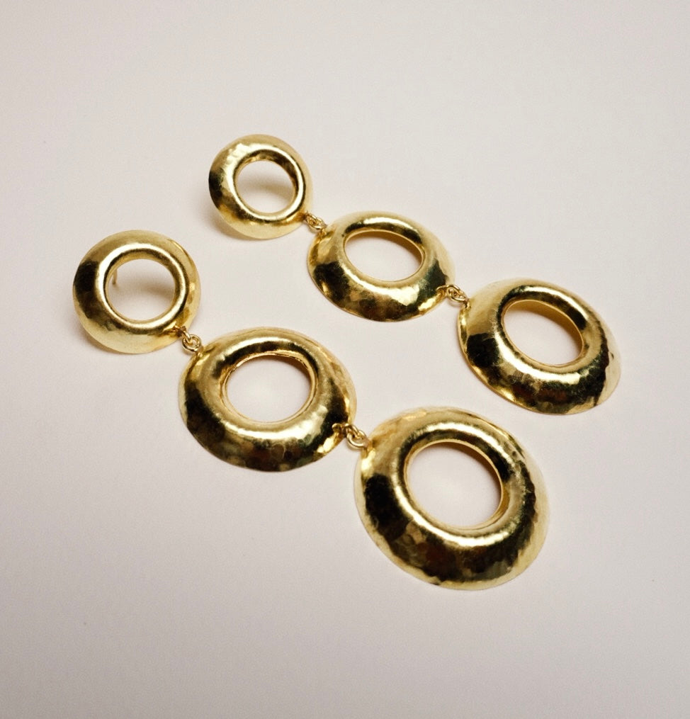 Aretes AURA DORADO