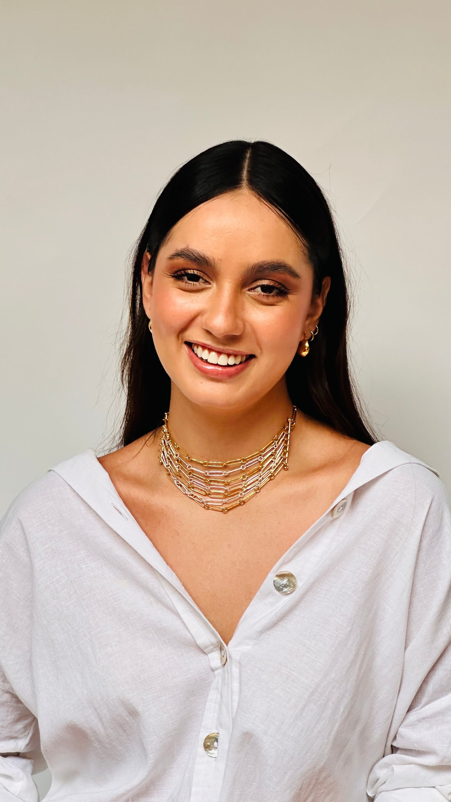 Choker MAKEDA CADENAS MIX
