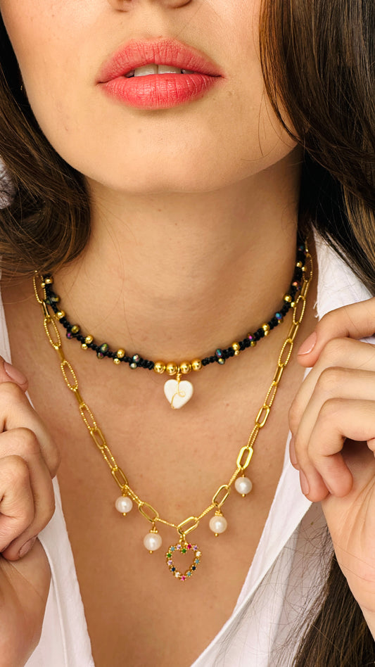Choker TEJIDO RUBÍ